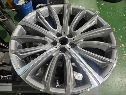 대구/경산/휠도색/휠수리/휠복원/잘하는곳/BMW/G11/7시리즈/20인치/다이아컷팅/휠굴절