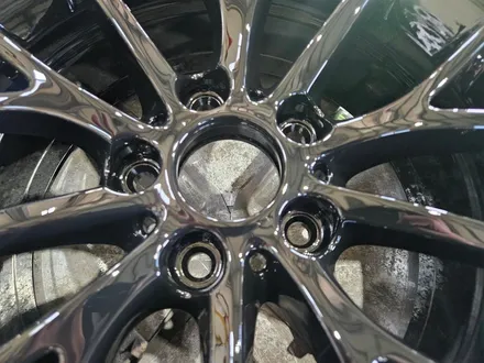 대구/경산/휠도색/휠수리/휠복원/잘하는곳/BMW/F20/118D/17인치/순정휠/블랙유광/분체휠도색