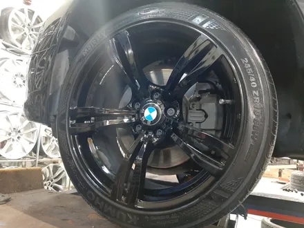 대구경산하양휠도색휠수리휠복원잘하는곳/BMW/5시리즈/19인치/블랙유광