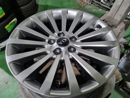 대구/경산/휠도색/휠수리/휠복원/잘하는곳/기아/K7/18인치/하이퍼실버/분체휠도색