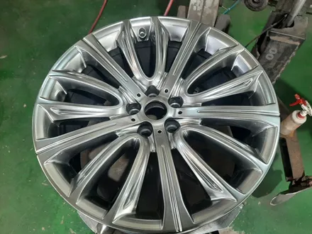 대구경산휠도색휠수리휠복원잘하는곳/BMW/G바디/7시리즈/628M/20인치/하이퍼실버