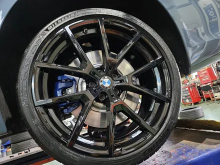 대구/경산/휠도색/휠수리/휠복원/잘하는곳/BMW/840I/20인치/순정휠/블랙유광/분체휠도색