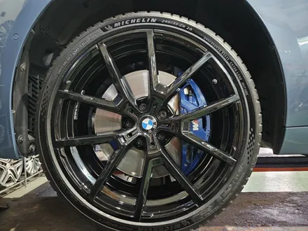 대구/경산/휠도색/휠수리/휠복원/잘하는곳/BMW/840I/20인치/순정휠/블랙유광/분체휠도색