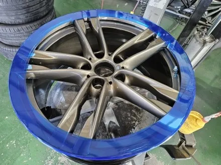 대구/경산/휠도색/휠수리/휠복원/잘하는곳/BMW/373M/20인치/브론즈/분체휠도색