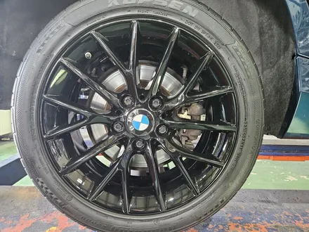 대구/경산/휠도색/휠수리/휠복원/잘하는곳/BMW/F20/118D/17인치/순정휠/블랙유광/분체휠도색