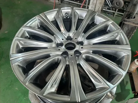 대구경산휠도색휠수리휠복원잘하는곳/BMW/G바디/7시리즈/628M/20인치/하이퍼실버