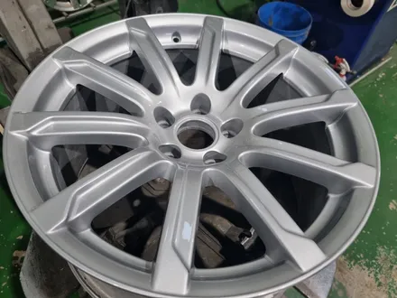 대구/경산/휠도색/휠수리/휠복원/잘하는곳/아우디/A5/18인치/순정휠/실버
