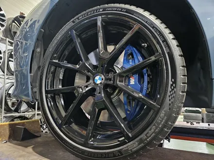 대구/경산/휠도색/휠수리/휠복원/잘하는곳/BMW/840I/20인치/순정휠/블랙유광/분체휠도색