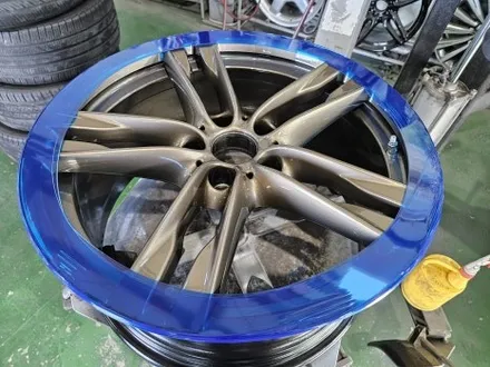대구/경산/휠도색/휠수리/휠복원/잘하는곳/BMW/373M/20인치/브론즈/분체휠도색