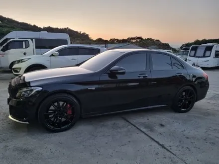 대구/경산/휠도색/휠수리/휠복원/잘하는곳/벤츠/C43/AMG/19인치/순정휠/블랙유광/분체휠도색