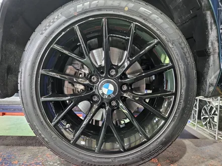 대구/경산/휠도색/휠수리/휠복원/잘하는곳/BMW/F20/118D/17인치/순정휠/블랙유광/분체휠도색