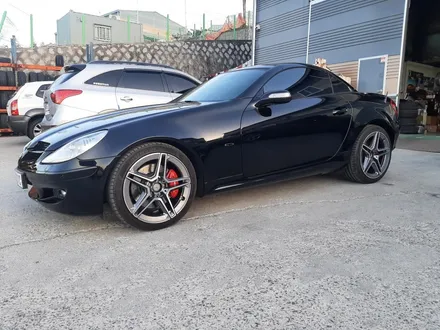 대구경산휠도색휠수리휠복원잘하는곳/벤츠/SLK/18인치/AMG/신품휠/캘리퍼도색/레드
