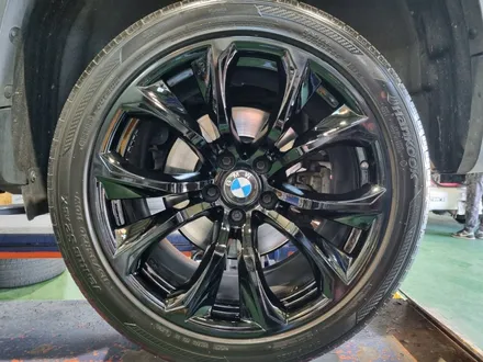 대구/경산/휠도색/휠수리/휠복원/잘하는곳/BMW/X6/20인치/순정휠/블랙유광