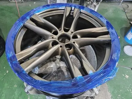 대구/경산/휠도색/휠수리/휠복원/잘하는곳/BMW/373M/20인치/브론즈/분체휠도색