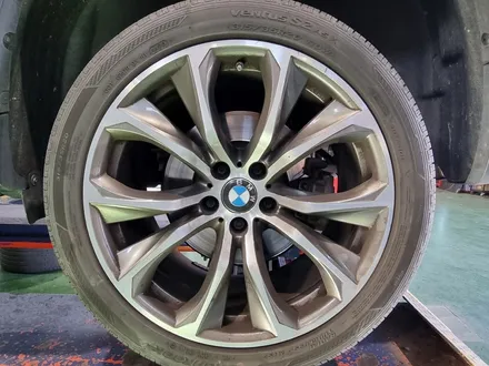 대구/경산/휠도색/휠수리/휠복원/잘하는곳/BMW/X6/20인치/순정휠/블랙유광