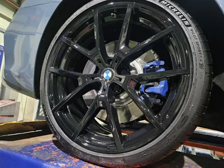 대구/경산/휠도색/휠수리/휠복원/잘하는곳/BMW/840I/20인치/순정휠/블랙유광/분체휠도색