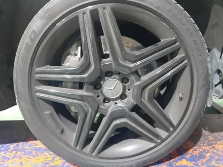 대구경산하양휠도색휠수리휠복원잘하는곳/벤츠/ML63AMG/21인치/금호타이어/신품타이어
