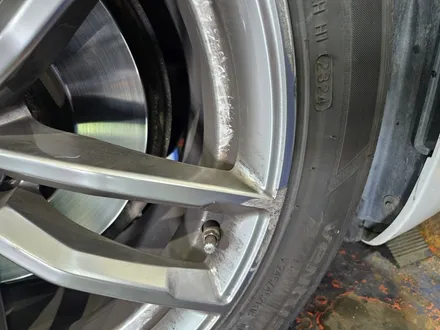 대구/경산/휠도색/휠수리/휠복원/잘하는곳/BMW/G30/5시리즈/18인치/순정휠/블랙유광/분체휠도색