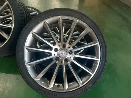 대구경산하양휠도색휠수리휠복원잘하는곳 벤츠 E클래스 W213 AMG 20인치 정품휠 다이나컷팅