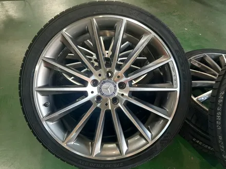 대구경산하양휠도색휠수리휠복원잘하는곳 벤츠 E클래스 W213 AMG 20인치 정품휠 다이나컷팅