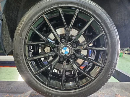 대구/경산/휠도색/휠수리/휠복원/잘하는곳/BMW/F20/118D/17인치/순정휠/블랙유광/분체휠도색