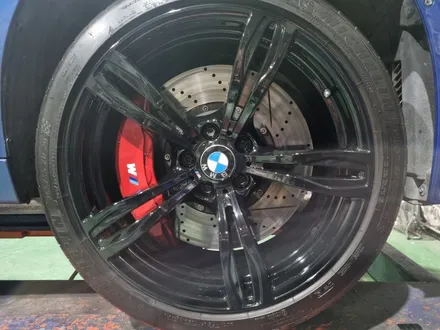 대구/경산/휠도색/휠수리/휠복원/잘하는곳/BMW/M6/M5/343M/20인치/정품휠/블랙유광/분체도색