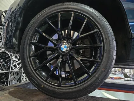 대구/경산/휠도색/휠수리/휠복원/잘하는곳/BMW/F20/118D/17인치/순정휠/블랙유광/분체휠도색