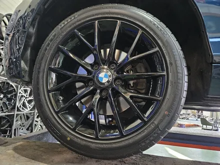 대구/경산/휠도색/휠수리/휠복원/잘하는곳/BMW/F20/118D/17인치/순정휠/블랙유광/분체휠도색