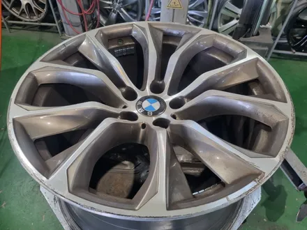 대구/경산/휠도색/휠수리/휠복원/잘하는곳/BMW/X6/20인치/순정휠/블랙유광