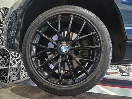 대구/경산/휠도색/휠수리/휠복원/잘하는곳/BMW/F20/118D/17인치/순정휠/블랙유광/분체휠도색
