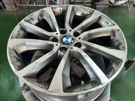 대구경산하양휠도색휠수리휠복원잘하는곳/BMW/X6/19인치/순정휠/블랙유광