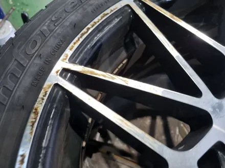 대구/경산/휠도색/휠수리/휠복원/잘하는곳/BMW/666M/스타일/19인치/다이나컷팅