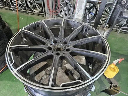 대구/경산/휠도색/휠수리/휠복원/잘하는곳/벤츠/G바겐/63AMG/22인치/다이아컷팅