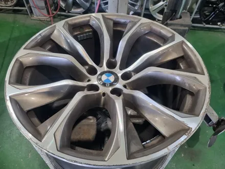 대구/경산/휠도색/휠수리/휠복원/잘하는곳/BMW/X6/20인치/순정휠/블랙유광