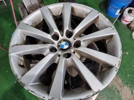 대구경산휠도색휠수리휠복원잘하는곳/BMW/5시리즈/18인치/순정휠