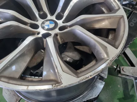 대구/경산/휠도색/휠수리/휠복원/잘하는곳/BMW/X6/20인치/순정휠/블랙유광