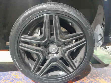 대구경산하양휠도색휠수리휠복원잘하는곳/벤츠/ML63AMG/21인치/금호타이어/신품타이어