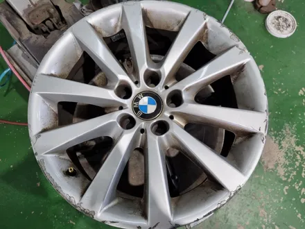 대구경산휠도색휠수리휠복원잘하는곳/BMW/5시리즈/18인치/순정휠