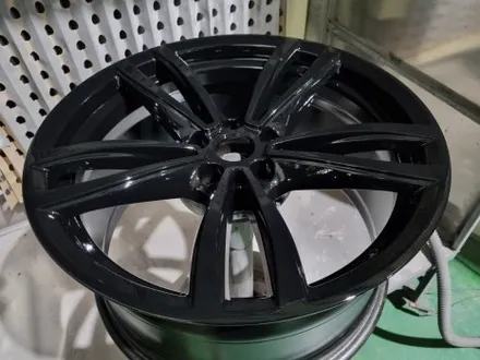 대구/경산/휠도색/휠수리/휠복원/잘하는곳/BMW/6GT/19인치/블랙유광/분체휠도색