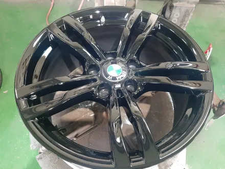 대구경산하양휠도색휠수리휠복원잘하는곳/BMW/320D/18인치/순정휠/블랙유광