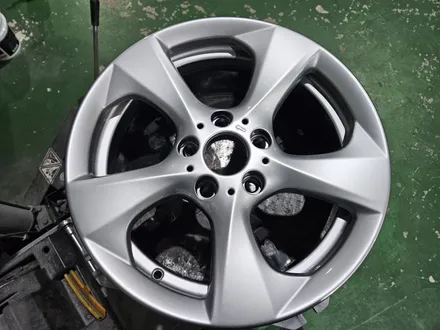 대구/경산/휠도색/휠수리/휠복원/잘하는곳/BMW/E82/120D/17인치/순정휠/실버/분체휠도색