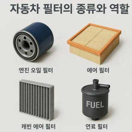 자동차 필터종류와 역할 교환주기 가이드 / 양주, 구리, 의정부