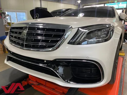 [벤츠튜닝맛집] 벤츠 S500 15년식 S63바디킷& 엠비언트 송풍구 장착후기
