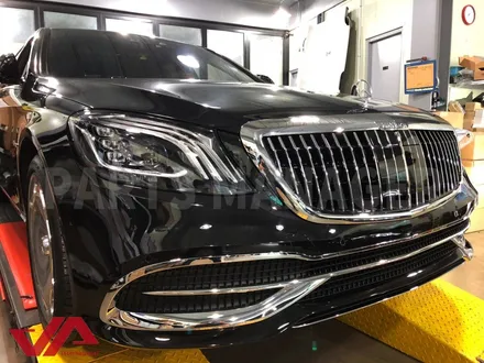 [벤츠튜닝맛집] 벤츠 S500 마이바흐 신형 컨버전 & 실내 엠비언트 장착후기