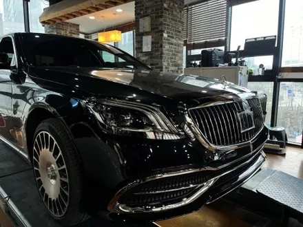 벤츠 S500 신형 컨버전 & 1열,2열 엠비언트 송풍구 시공후기