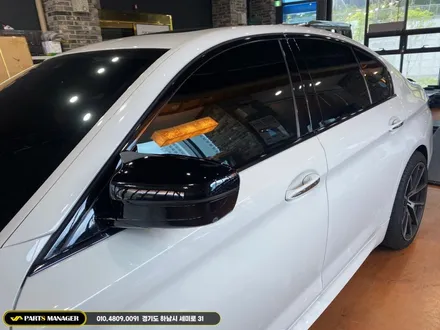 BMW 530i 컨버전 작업 [M5스타일 프론트립 & 레이저라이트 &부분랩핑]