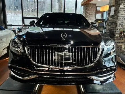 벤츠 S500 신형 컨버전 & 1열,2열 엠비언트 송풍구 시공후기