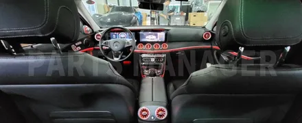 [벤츠실내작업] 벤츠 W213 E300 _ 엠비언트 송풍구 & 3D부메스터 장착후기
