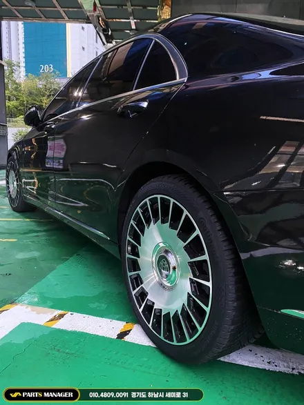 벤츠 S500L 마이바흐 컨버전 & 20인치 휠 & 콘티넨탈 타이어 시공후기
