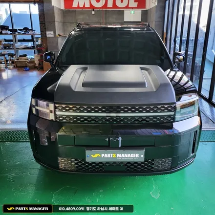 오프로드형 싼타페MX5로 만들어줄 아이템! 추천드립니다(Feat. 드라이 카본 후드)